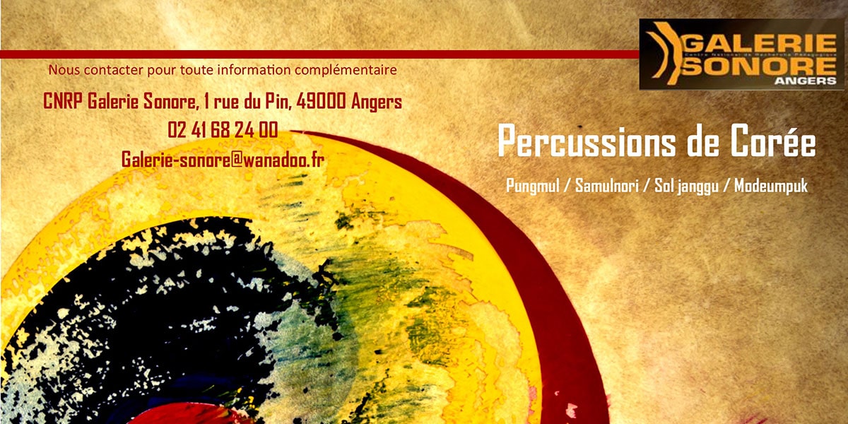 DECOUVERTE DES PERCUSSIONS ET DE LA CULTURE COREENNE